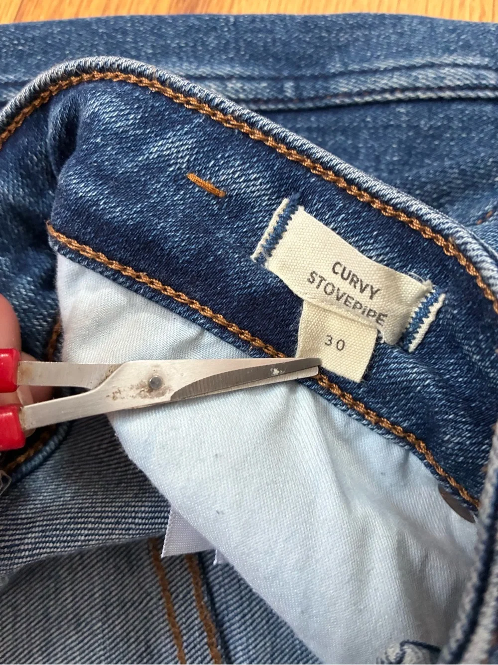 Madewell Curvy Stovepipe Jeans